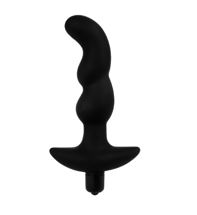 Zakrivljeni analni vibrator Anal Plug Challenge  FT001133-4